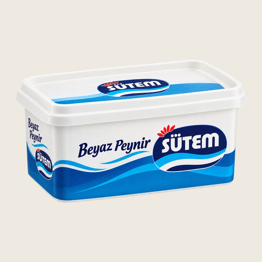 SÜTEM beyaz peynir, 1 kilogramlık kutu