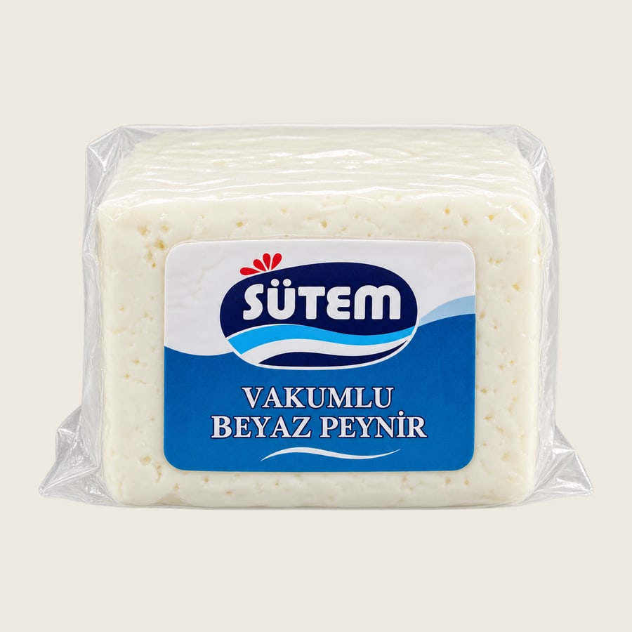 SÜTEM vakumlu beyaz peynir, 600 gramlık paket